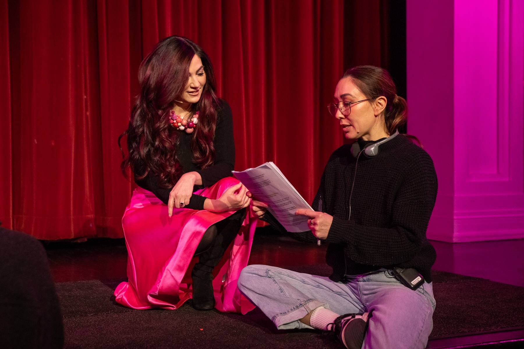 Aisling Chin-Yee directing The Pink Pill