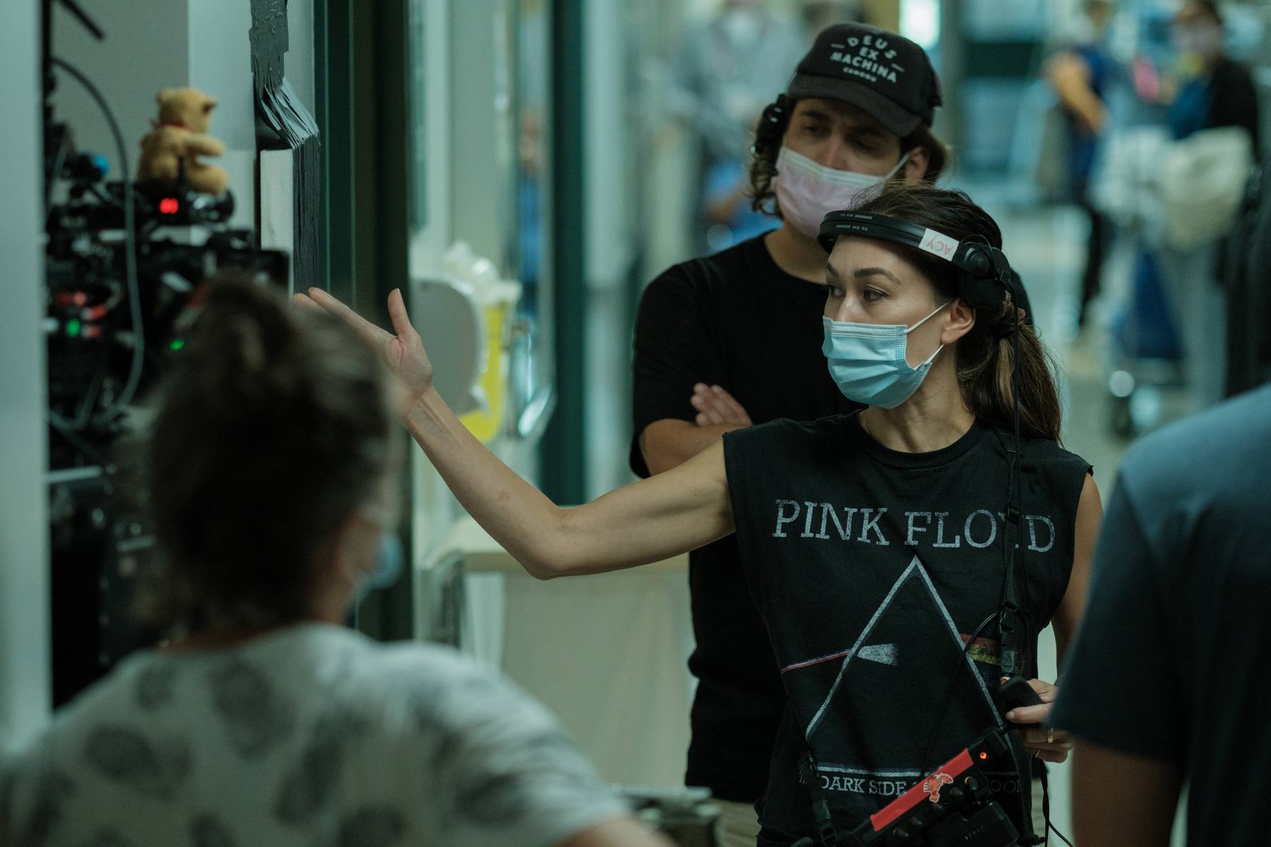 Aisling Chin-Yee on set